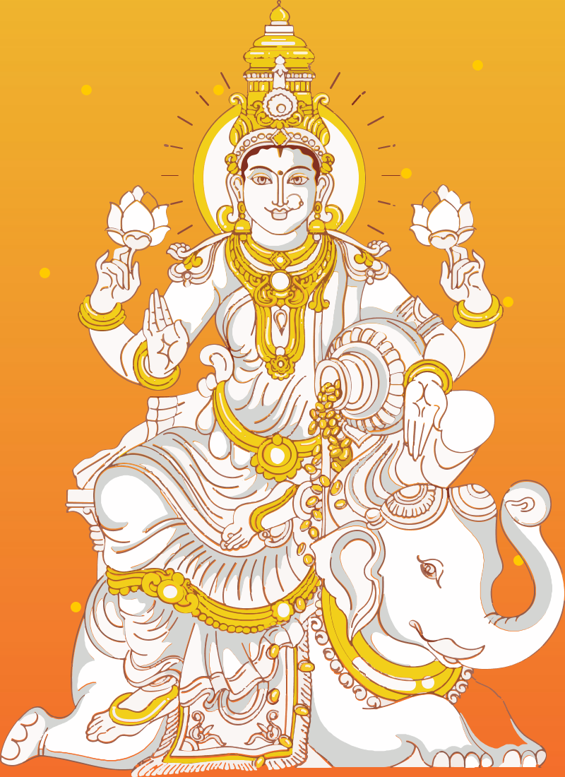 How to Draw Laxmi Ganesh Saraswati (Hinduism) Step by Step |  DrawingTutorials101.com